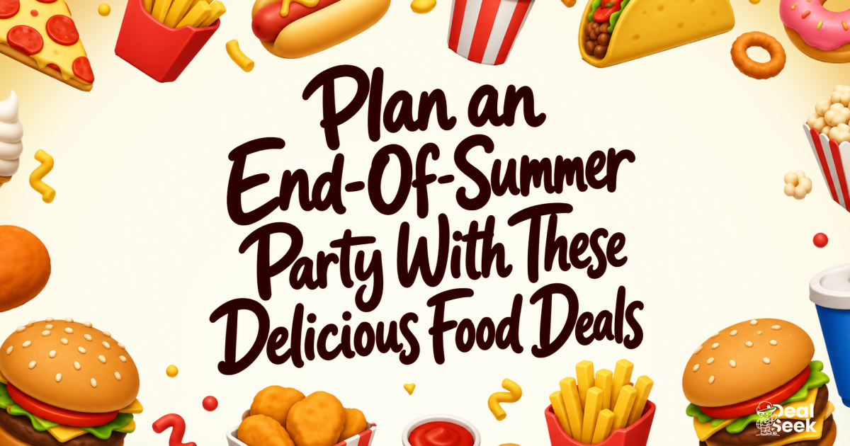 Plan an Outdoor Summer Party With These Must-Have Foods